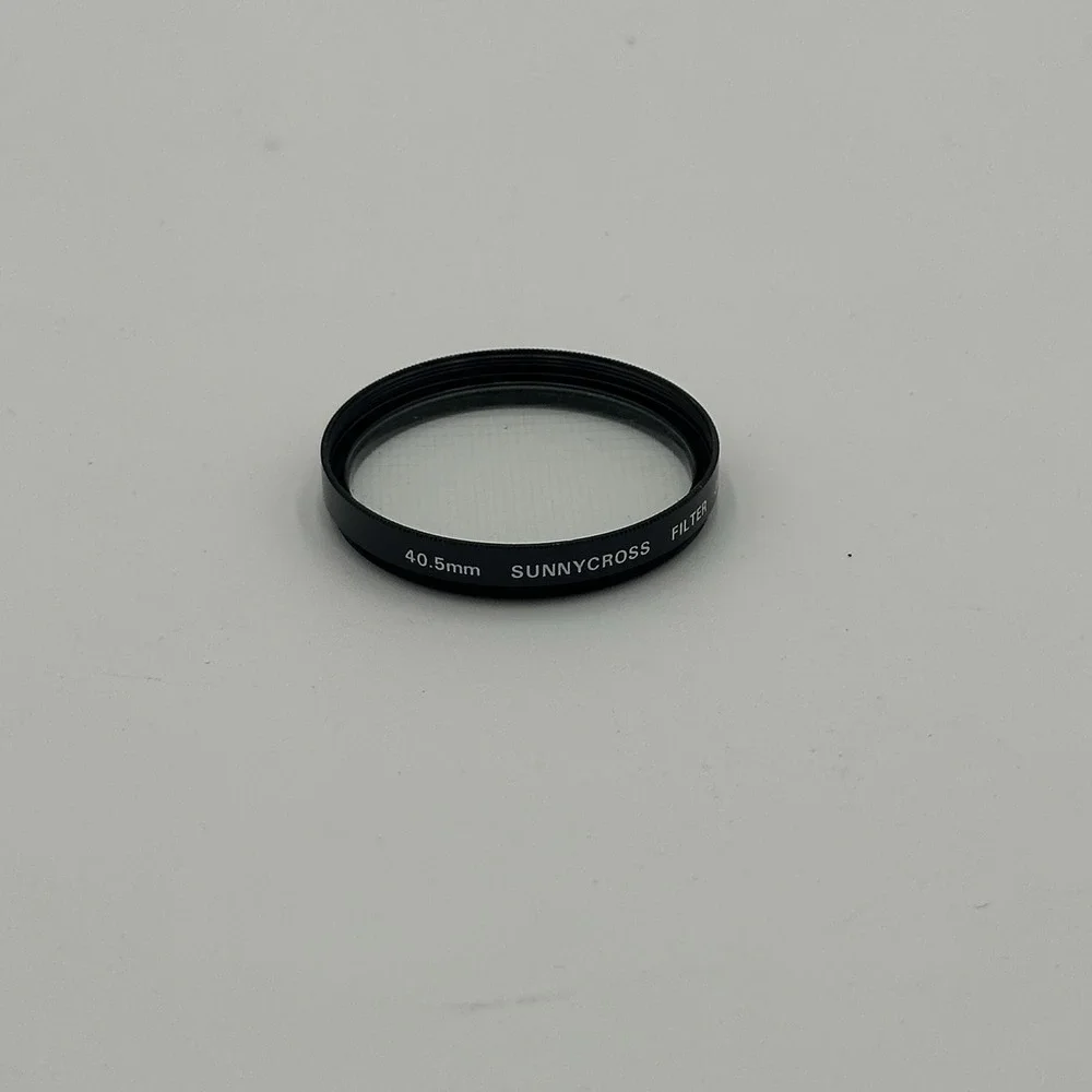Tiffen 40.5mm Red 25 + Vivitar Series 1 UV/NDB Filters Sunny Cross & Case